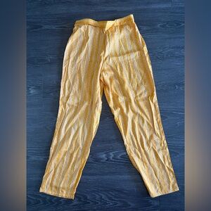 From India- Orange Striped Pants